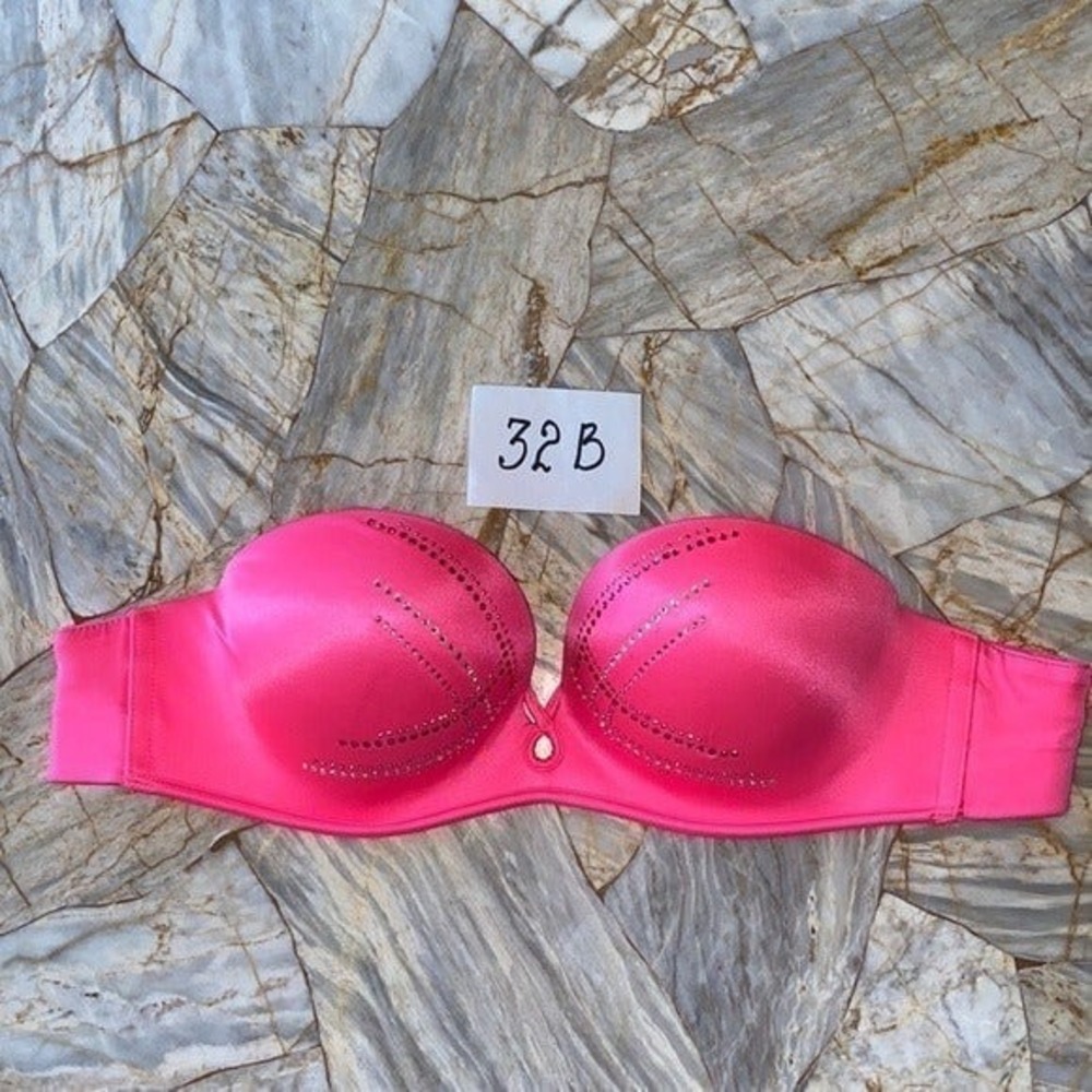 Bombshell Multi-Way Push-Up Bra Pink